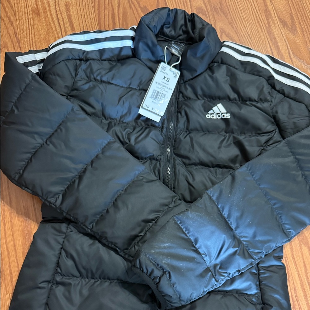 Adidas Black Puffer Jacket Ultimate Comfort